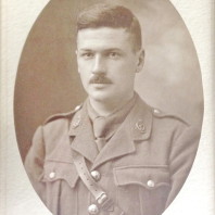 #2:  Royal Army Medical Corps member N.S. Golding during World War I. 